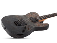 Schecter PT Standard Burl Black Fade Burst Schecter PT Standard Burl Black Fade Burst